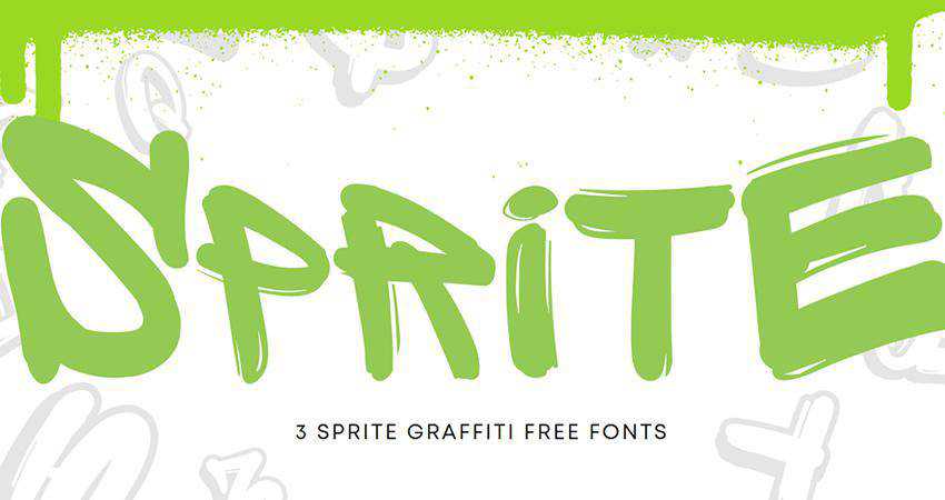 Free Sprite Graffiti Font