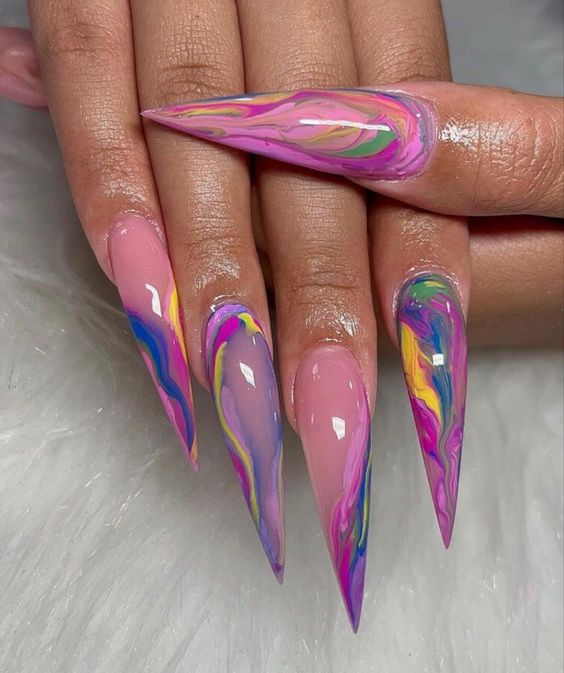 Mẫu nail đơn giản mà đẹp rất thu hút dành cho nàng cá tính