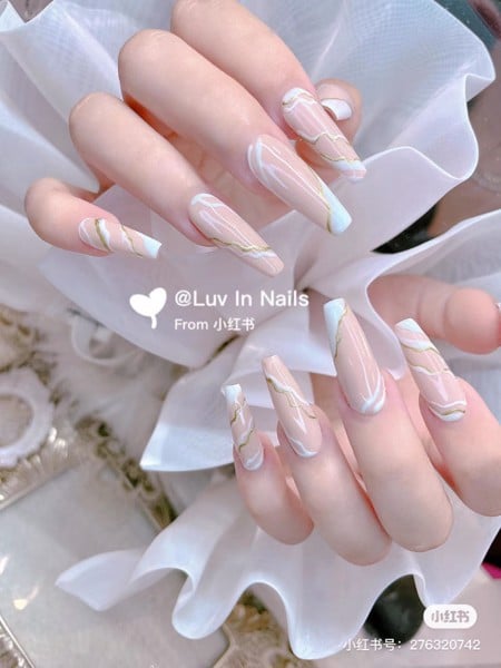 mẫu nail loang đẹp