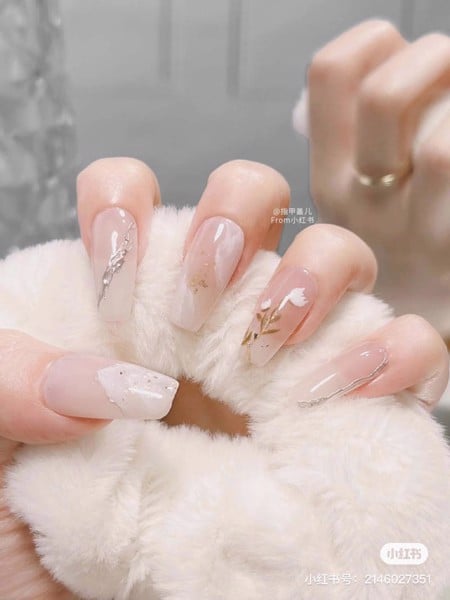 mẫu nail loang đẹp