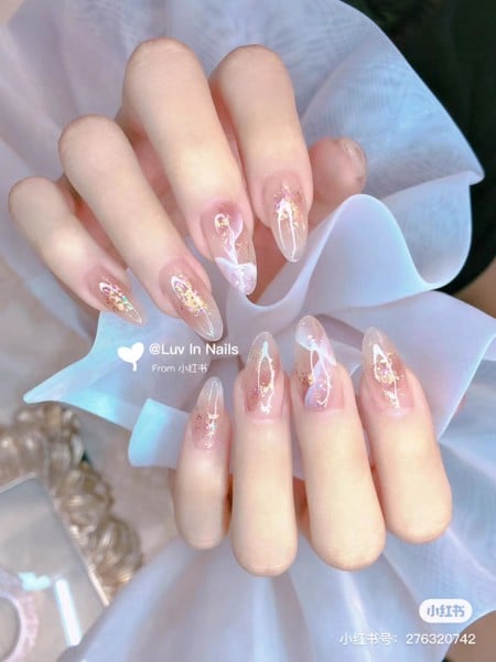 mẫu nail loang đẹp