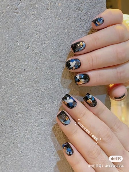 mẫu nail loang đẹp